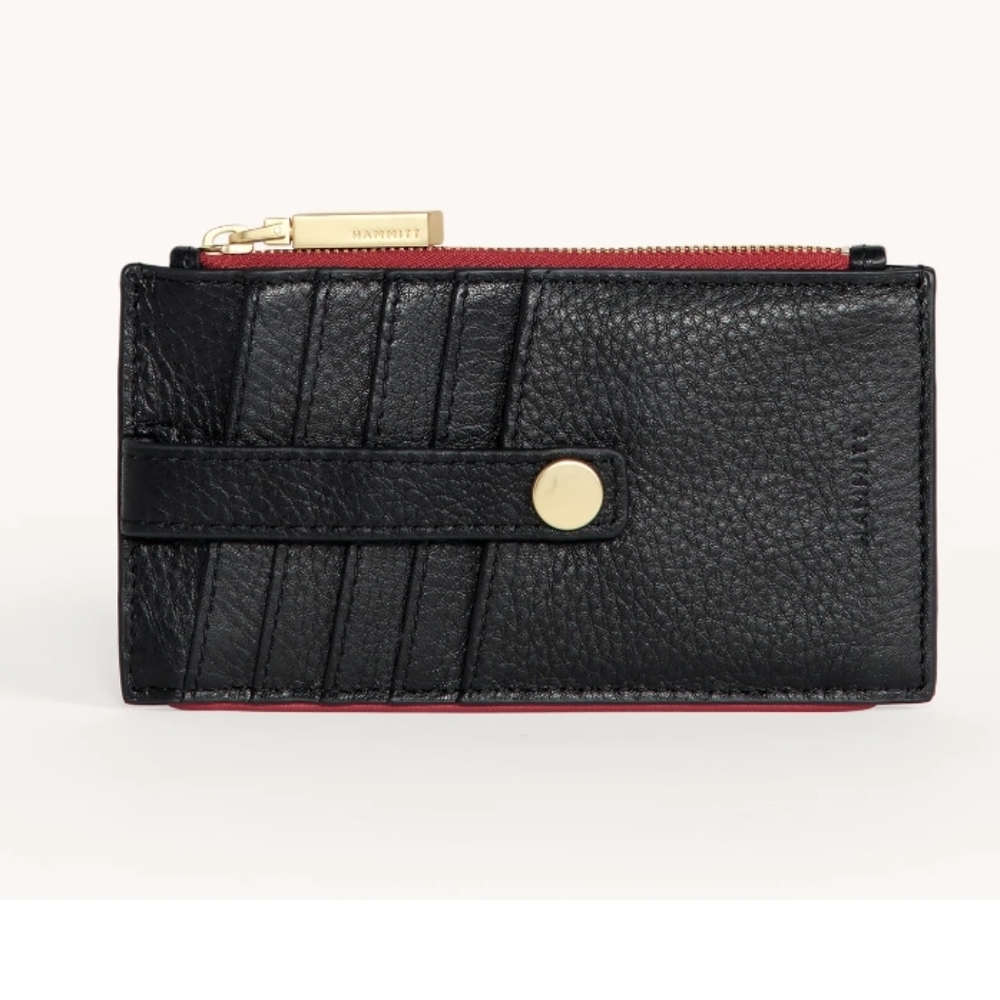 Hammitt 210 West Black Leather Wallet